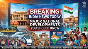 Read more about the article Breaking India News Today: Major National Developments You Should Know