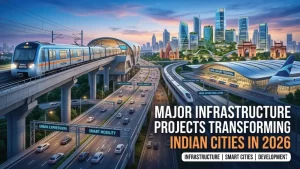 Read more about the article Major Infrastructure Projects Transforming Indian Cities in 2026