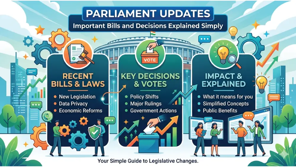 You are currently viewing Parliament Updates: Important Bills and Decisions Explained Simply