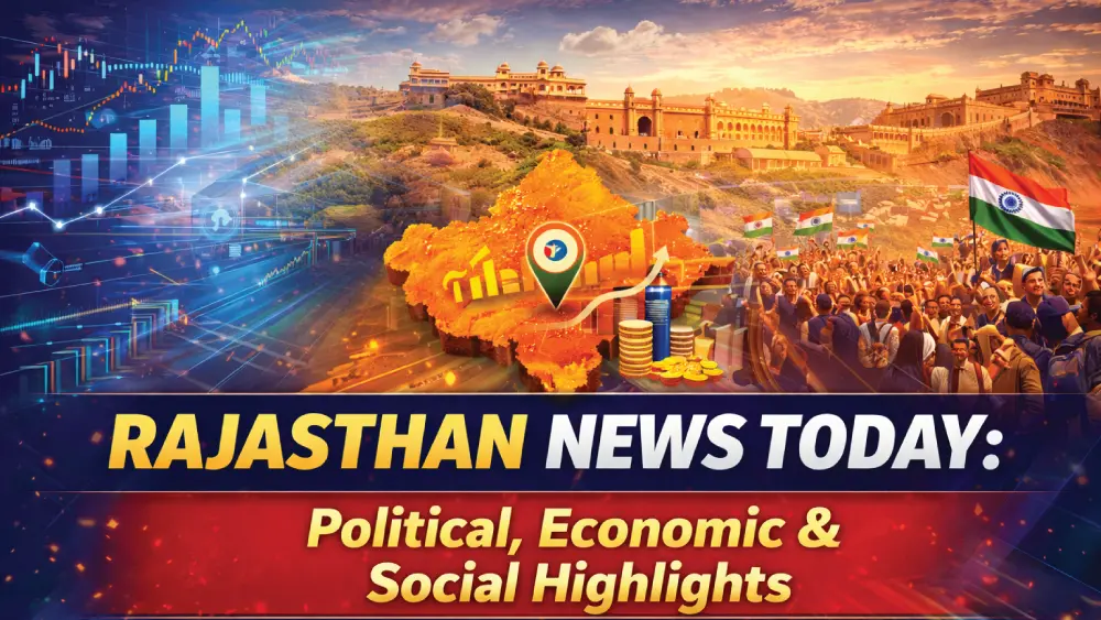 You are currently viewing Rajasthan News Today: Political Economic & Social Highlights