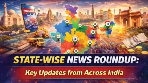 Read more about the article State-Wise News Roundup: Key Updates from Across India