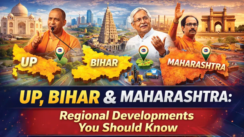 You are currently viewing UP, Bihar & Maharashtra: Regional Developments You Should Know